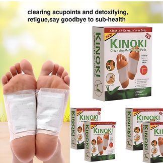 5 Pack (Full Course) Kinoki Detox Foot Pads (সাথে ১ প্যাকেট ফ্রি!!)